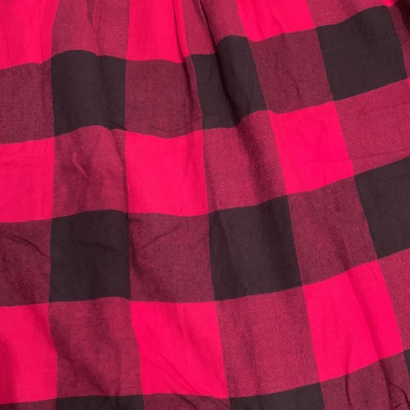 Maurices flannel shirt, size juniors XS. BUFFALO PLAID. Pink & black. - Picture 9 of 9